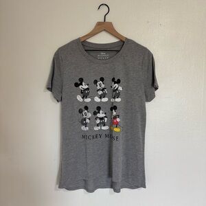 Disney XXL  Gray Mickey Mouse GraphicTee